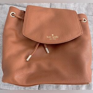 Kate spade leather backpack, never used
